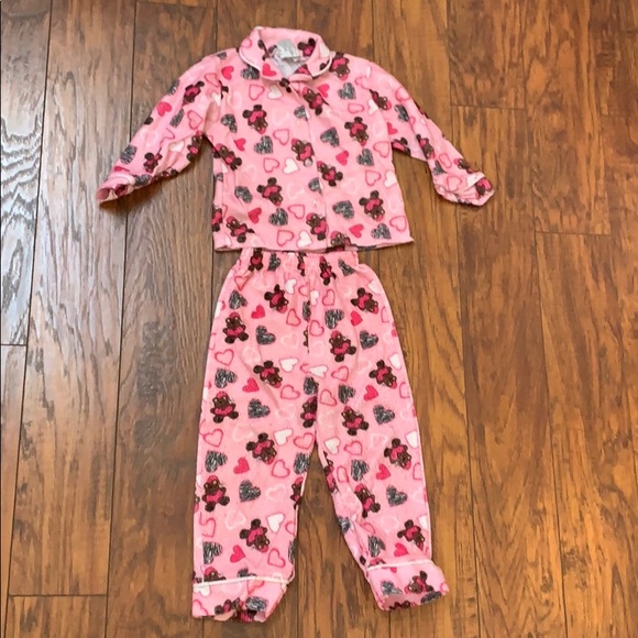 Angel Face Other - Girls Fuzzy Teddy Bear Pajama Set Angel Face Other - Girls Fuzzy Teddy Bear Pajama Set